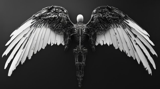 Skkeleton Wing Skeleton With Wings Images – Browse 52,813 Stock Photos, Vectors, and ...