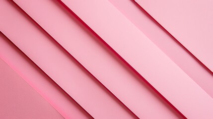Obraz premium A visually appealing arrangement of pink paper strips creating a soft, textured background.
