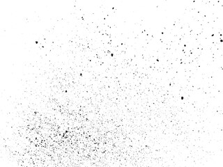 Abstract black color splatter grunge texture background