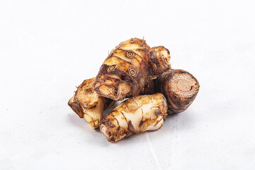 Natural organic raw ginger root