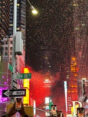 Times Square on New Years Eve