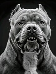 bulldog portrait
