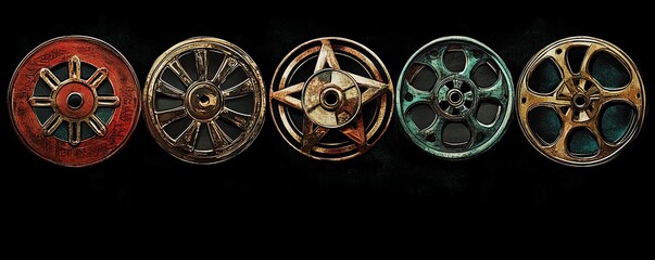 Classic Film Reel Nostalgia Collection