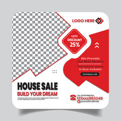 House Sale Professional Social Media Post Design Banner