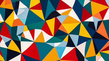 Fototapeta premium The david theme abstract background triangles trianglify colorful beautiful simple pattern design wallpaper illustration texture. Futurity. Illustration