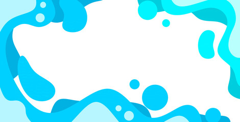 abstract shape element frame background illustration