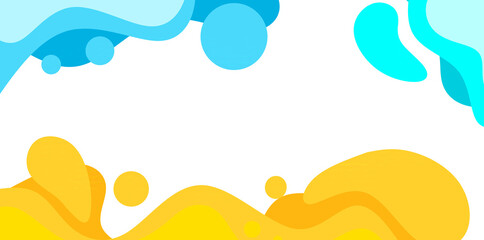 abstract shape element frame background illustration