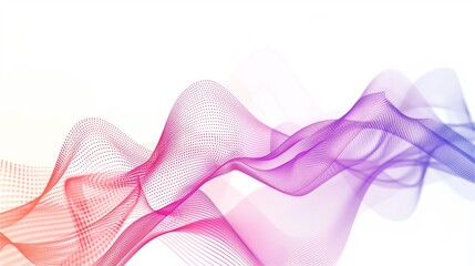 Rainbow Flow: Abstract Colorful Wave Design 