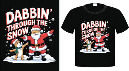 Merry Christmas holiday typography T-Shirt Design, Sticker, Bag, Mug Design for print ready