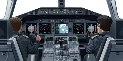 Illustration of Occupation Professional isolated on a white background