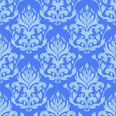 floral Damask Seamless Pattern ethnic Classical luxury royal Vintage, paisley elements ornament victorian seamless texture for wallpapers, textile for wallpapers
