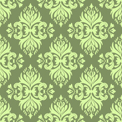 floral Damask Seamless Pattern ethnic Classical luxury royal Vintage, paisley elements ornament victorian seamless texture for wallpapers, textile for wallpapers
