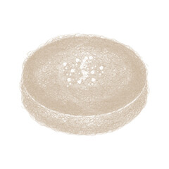 Vector Illustration Logo Line art Kunafa Konafa Kanafeh