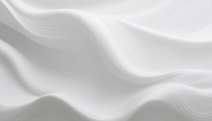Obraz premium panoramic pastel white abstract wave wallpaper white pastel background