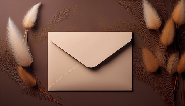 envelope template letter mock up branding