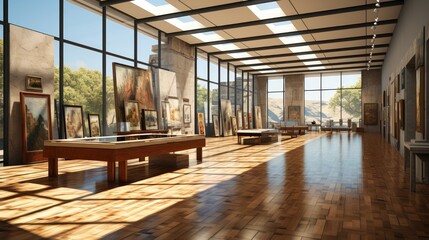 Fototapeta premium people walking on bridge