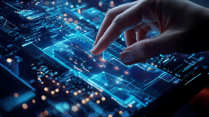 Close-up of ambient computing systems enhancing user engagement in mobile applications