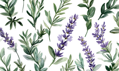 Naklejka premium modern 2D doodle cartoon flower concept with open space for text, featuring whimsical floral and leafy elements on crisp white backgrounds.