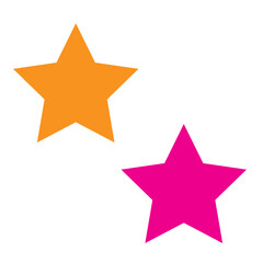 Star Icon set. rating icon vector. favourite star icon