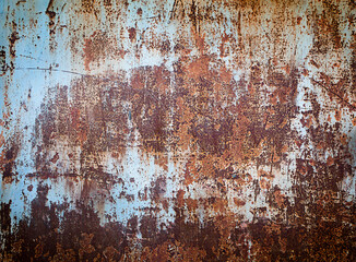 rusty metal background