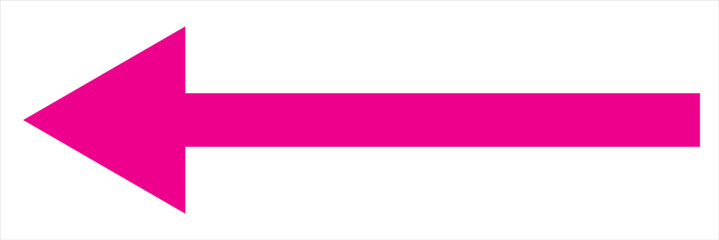 Fototapeta premium Long arrow icon. long arrow vector. flat style Arrow symbol. arrow on a white background. vector illustration.