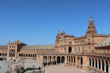 Plaza de espana in Seville