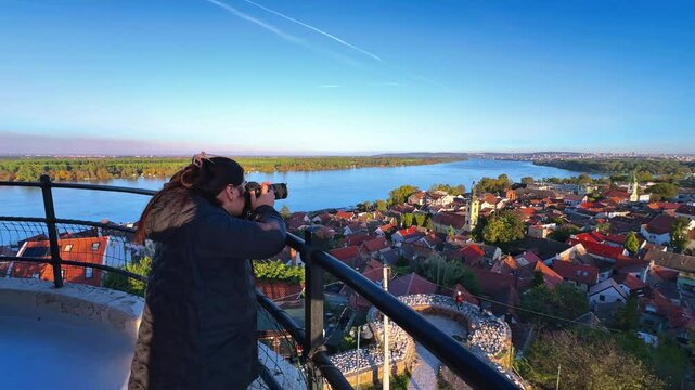 the historic Zemun district, the quay along the Danube River offers a charming, old-town feel with cobblestone paths, quaint riverside cafes, and colorful architecture
