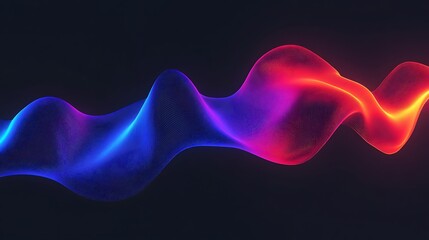 Explore dynamic visual waves a stunning display of colorful motion in abstract art