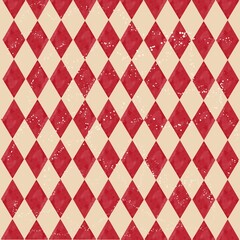 red and white diamond pattern christmas vibes