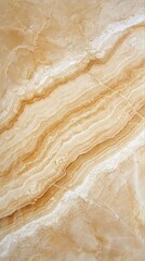 Obraz premium Beige marble with caramel veins, A warm and inviting design featuring earthy tones and soft streaks.