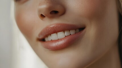 Naklejka premium Discover how a beautiful smile enhances confidence and first impressions in everyday life