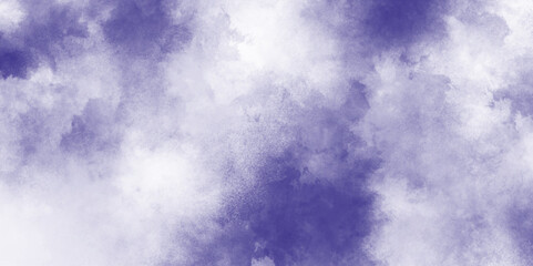 abstract Soft purple texture with gentle gradients, purple background with white center and old vintage texture, transparent clouds in the sky toned purple, Watercolor painting on canvas with  white.