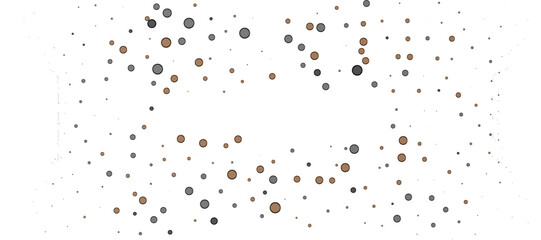 gold  Rainfall: Astonishing 3D Illustration of gold  Confetti Shower