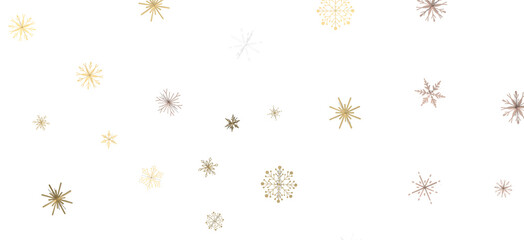 Festive Snowstorm: Magnificent 3D Illustration Showcasing Falling Christmas Snowflakes