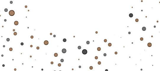 Joyful Deluge: Brilliant 3D Illustration Showcasing an Overflow of gold Confetti