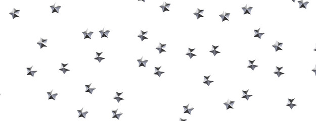 XMAS Holiday golden decoration, glitter frame isolated -