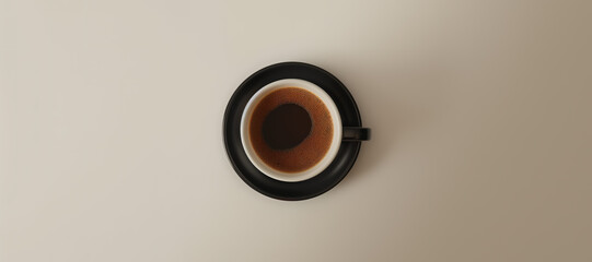 hot black coffee cup on white background 17