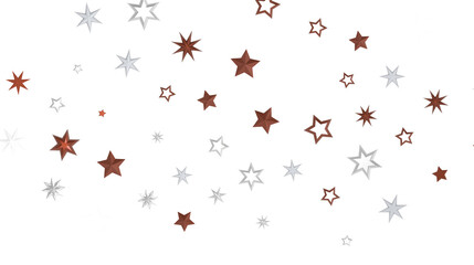 Drifting Christmas Stardust: Captivating 3D Illustration of Descending Stardust Particles for the Holidays