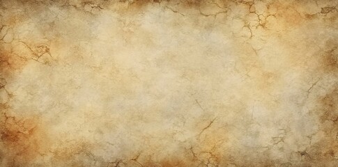 A highly detailed and realistic illustration of an aged parchment background