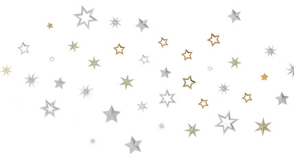 Cosmic Christmas Showers: Dynamic 3D Illustration of Descending Celestial Showers for the Holidays