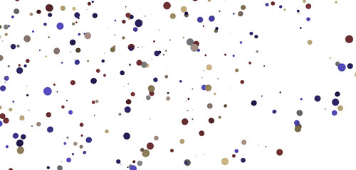 Sprinkle of Success: Spectacular 3D Illustration Showcasing Cascading gold Confetti