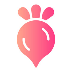 beet gradient icon