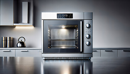 Obraz premium 電子レンジ