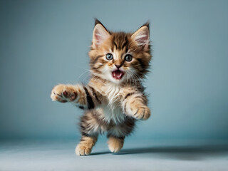 Obraz premium A beautiful kitten