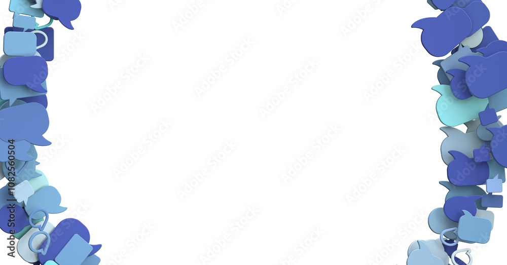 Poster mail communication support contact concept service
