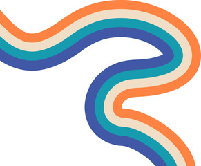 Retro Hippie Rainbow