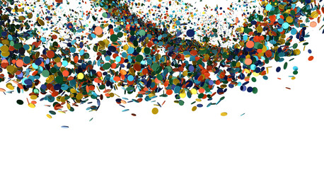 Colorful Confetti Explosion