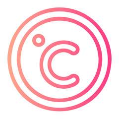 celsius gradient icon