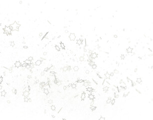 stars gold rainfall in 3d