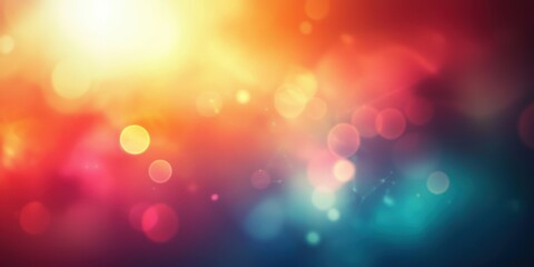 Obraz premium Colorful bokeh background